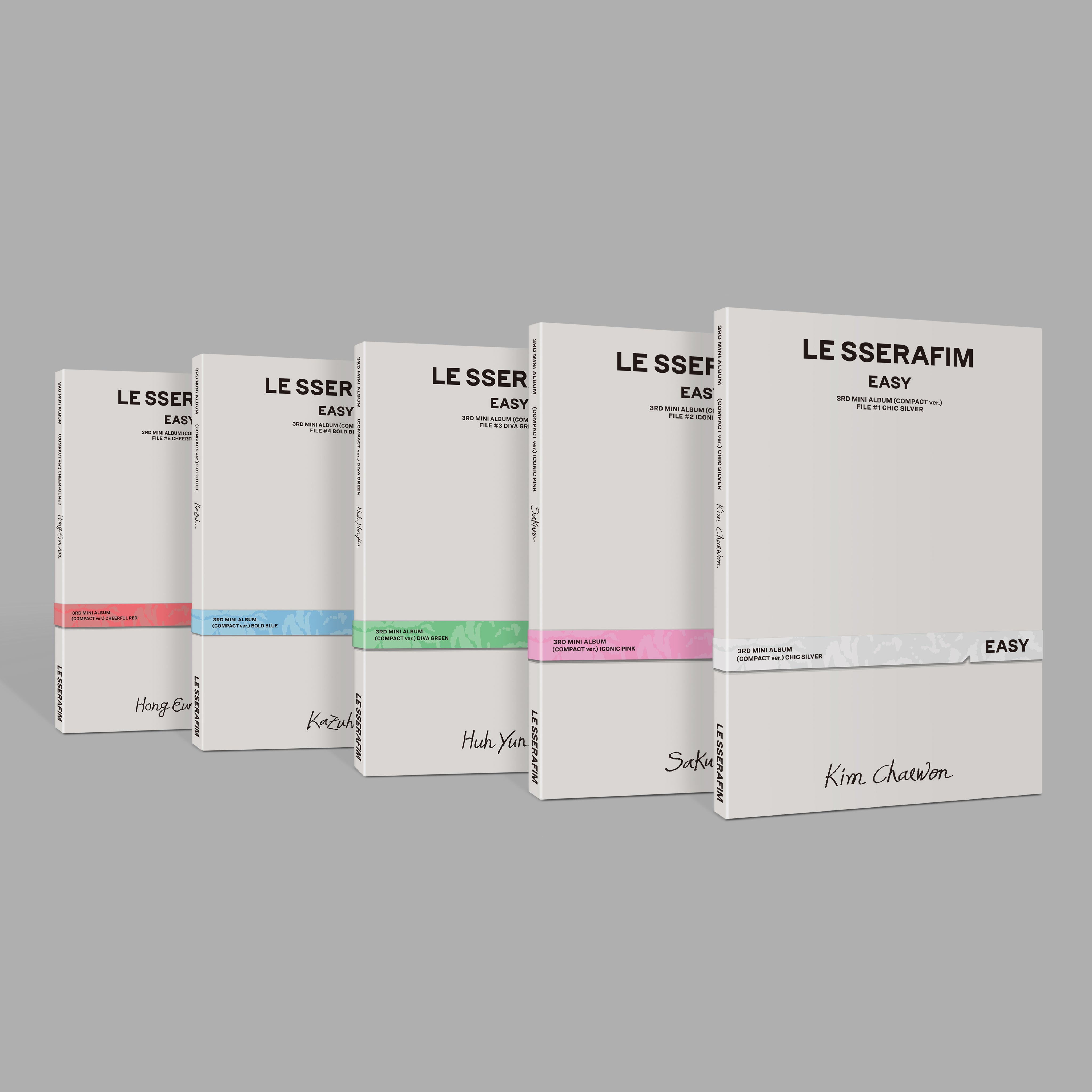 3rd Mini Album ‘EASY’ (COMPACT ver.) - LE SSERAFIM Official Store