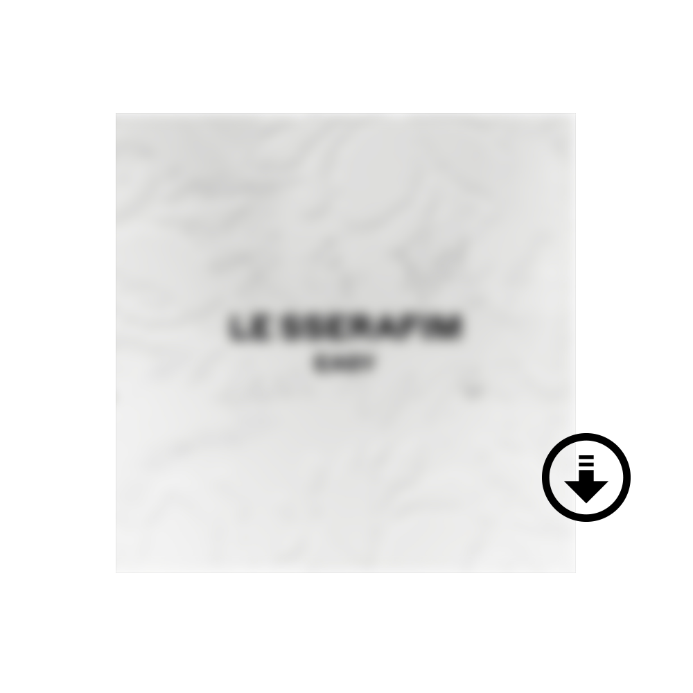 EASY' Digitally Signed Cover - LE SSERAFIM Official Store EASY' Digitally Signed Cover - LE SSERAFIM Official Store