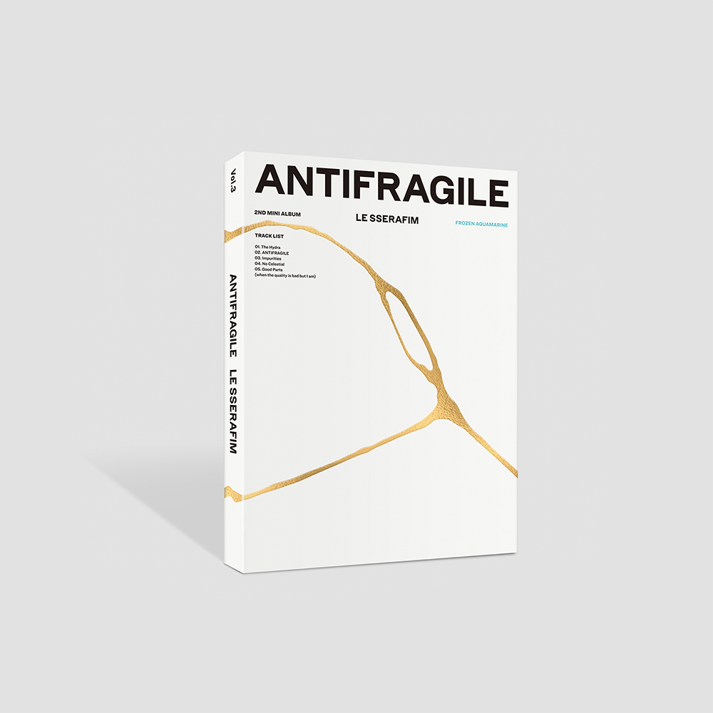 2nd Mini Album 'ANTIFRAGILE' FROZEN AQUAMARINE - LE SSERAFIM 2nd Mini Album 'ANTIFRAGILE' FROZEN AQUAMARINE - LE SSERAFIM