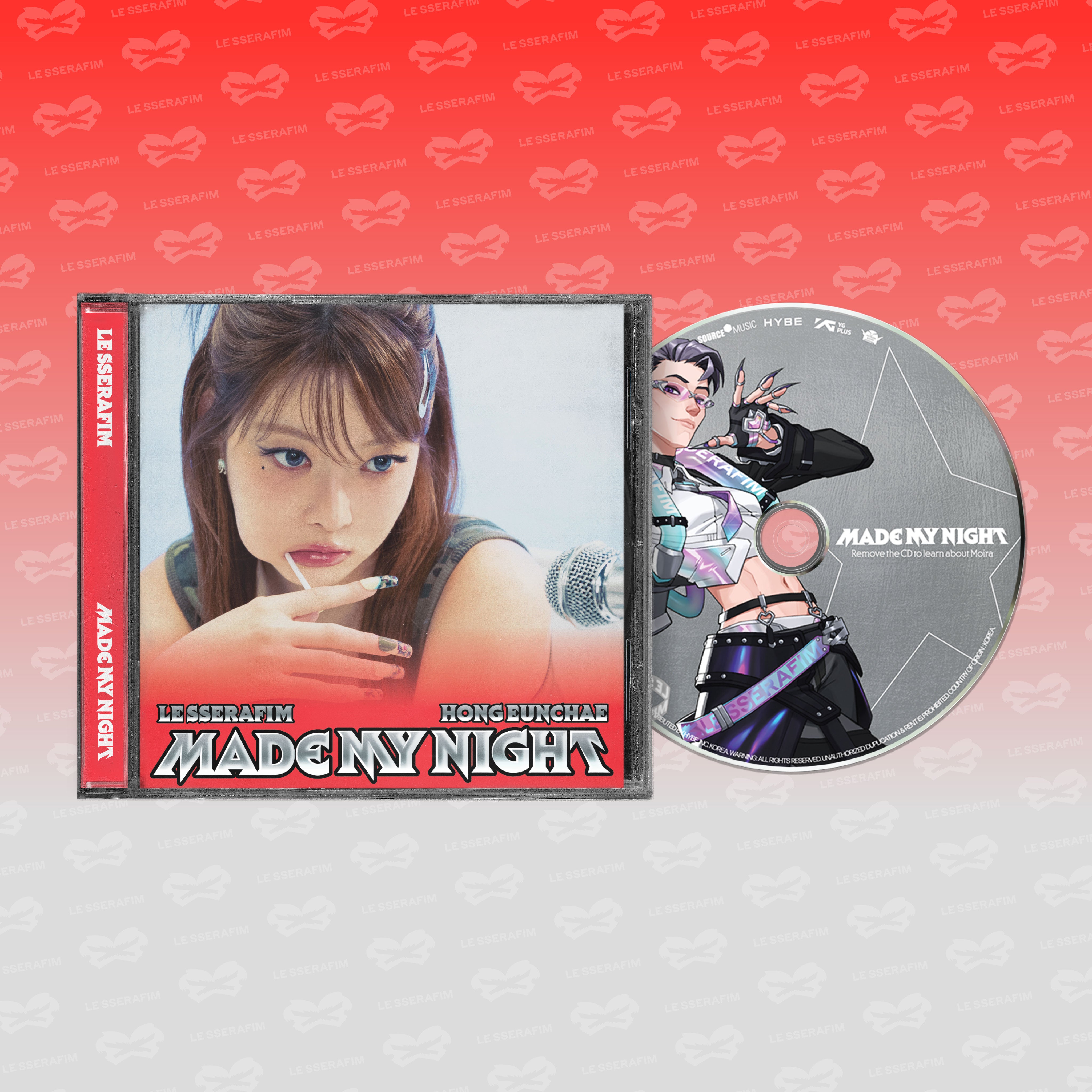 'Made My Night' Single CD (HONG EUNCHAE ver.)