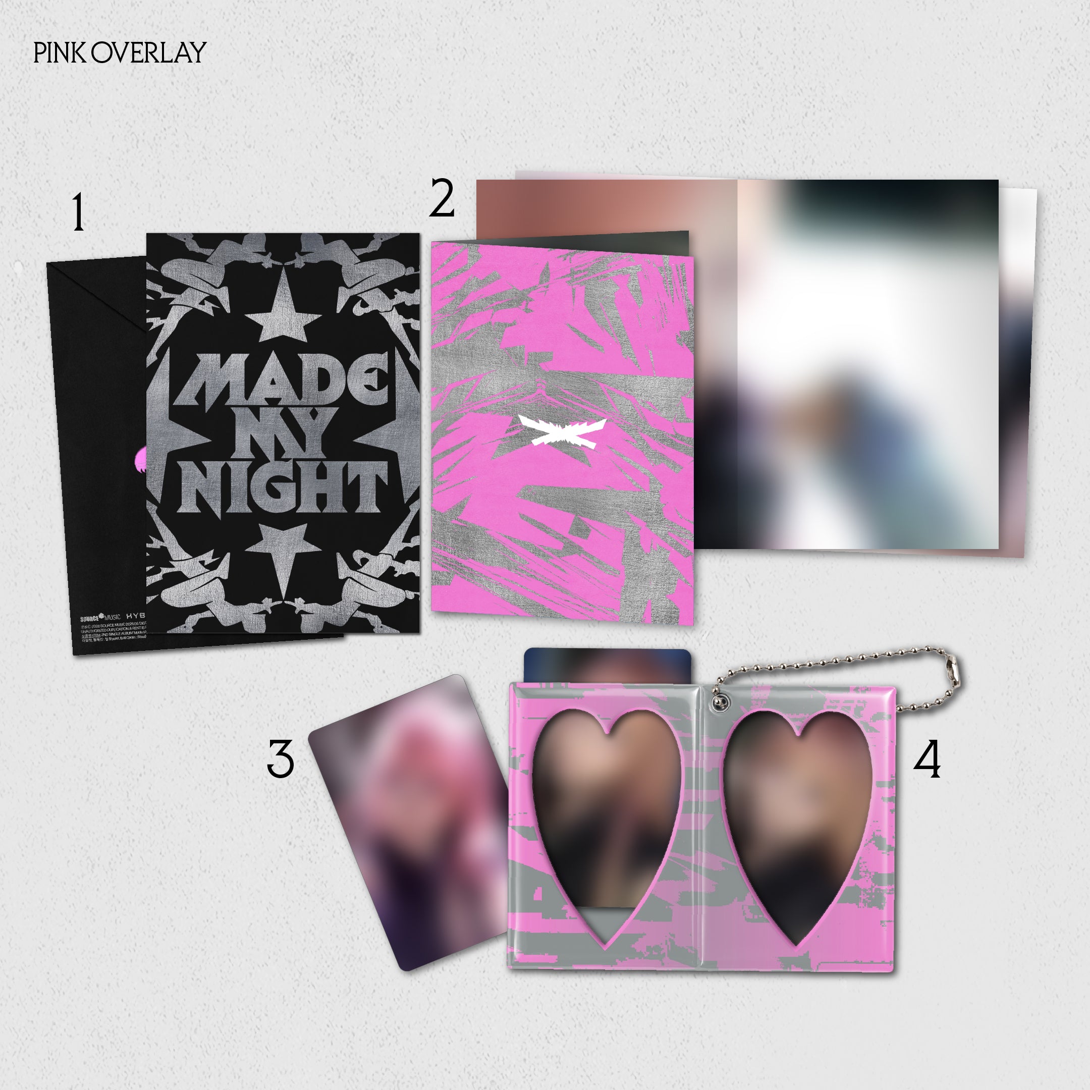 'Made My Night' (COMPACT ver.) Pink Overlay
