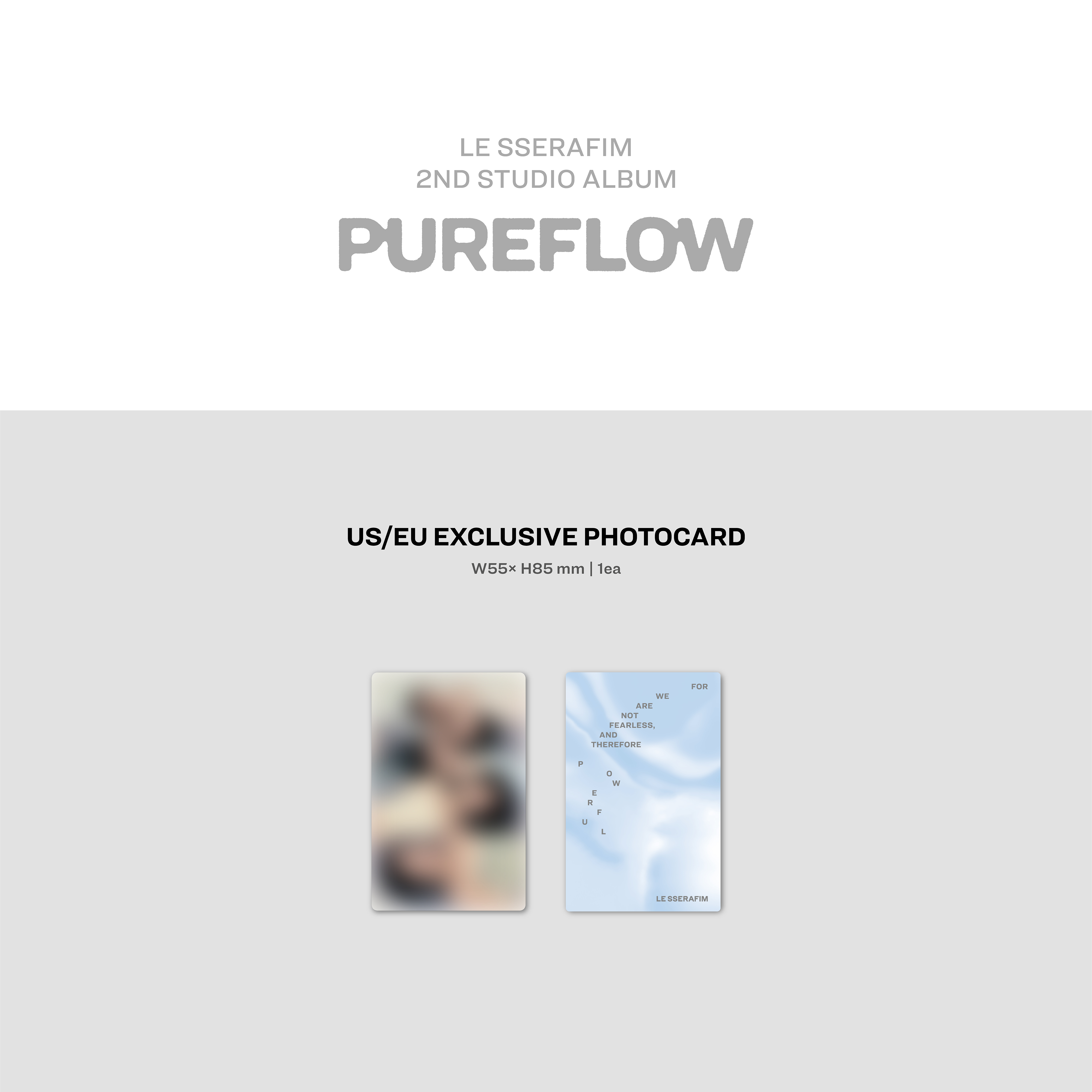 2nd Studio Album PUREFLOW Pt 1 BIRCH SCAR Signed Ver LE SSERAFIM 2nd Studio Album PUREFLOW Pt 1 BIRCH SCAR Signed Ver LE SSERAFIM