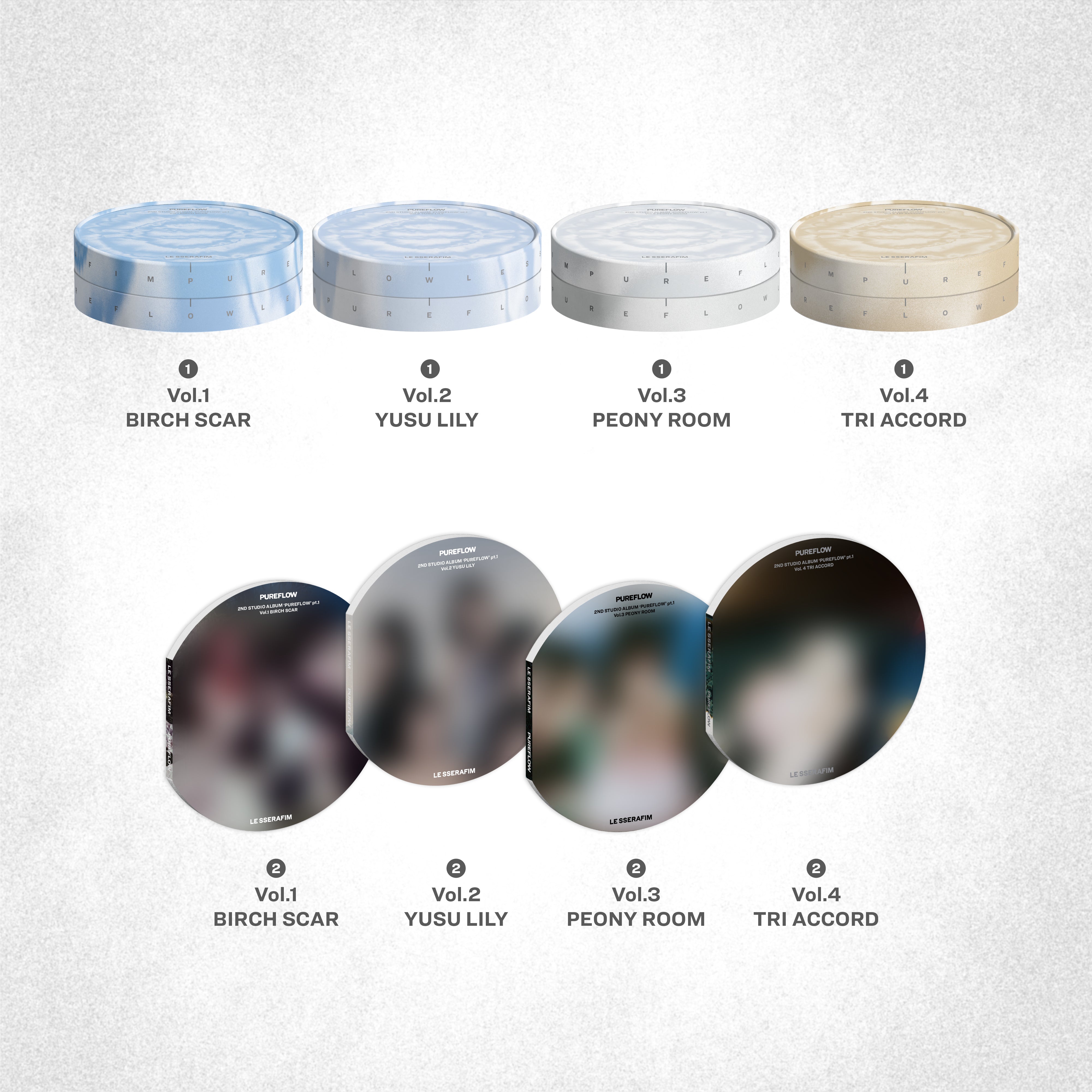 2nd Studio Album ‘PUREFLOW’ pt.1 BIRCH SCAR (Signed ver.)