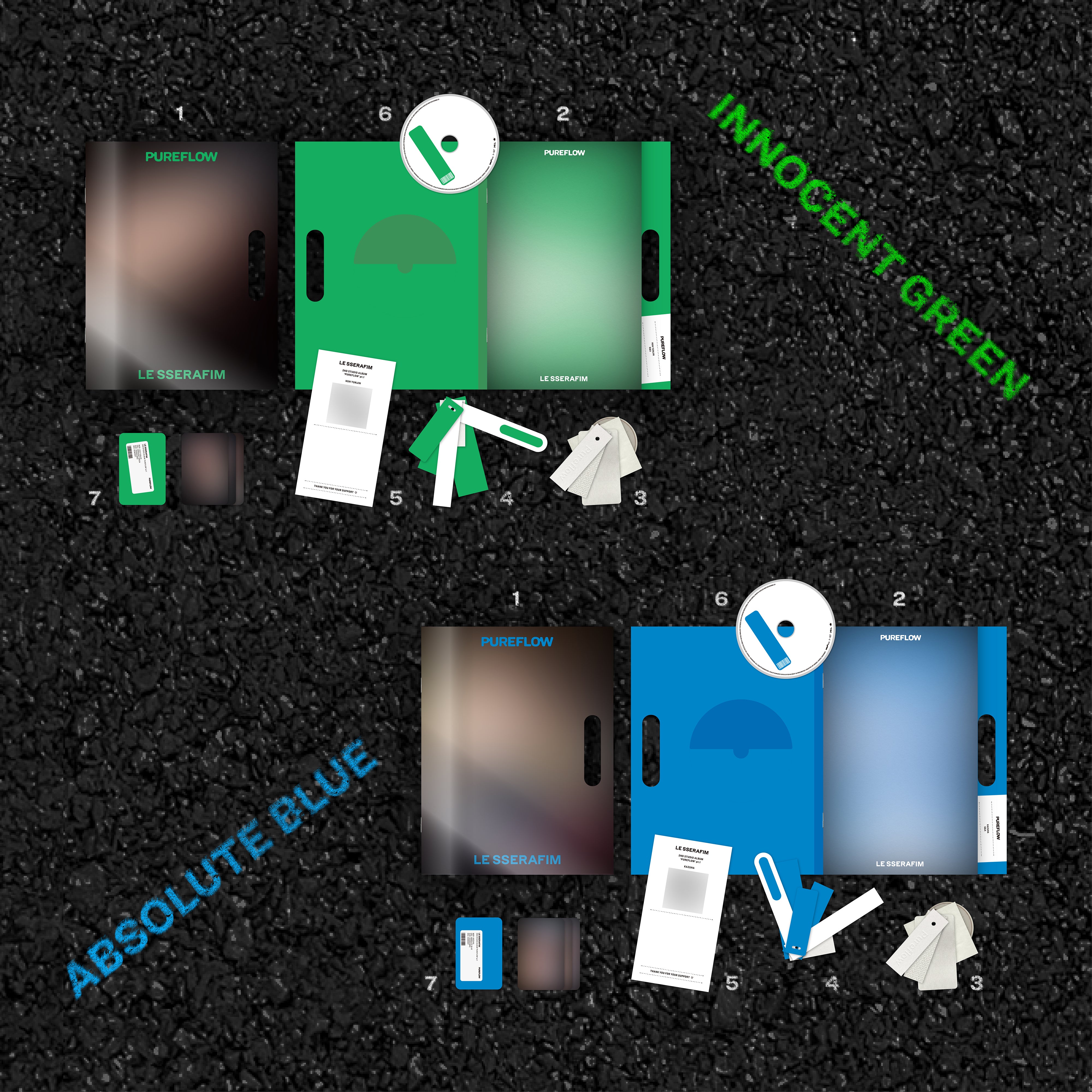 2nd Studio Album ‘PUREFLOW’ pt.1 (COMPACT ver.)