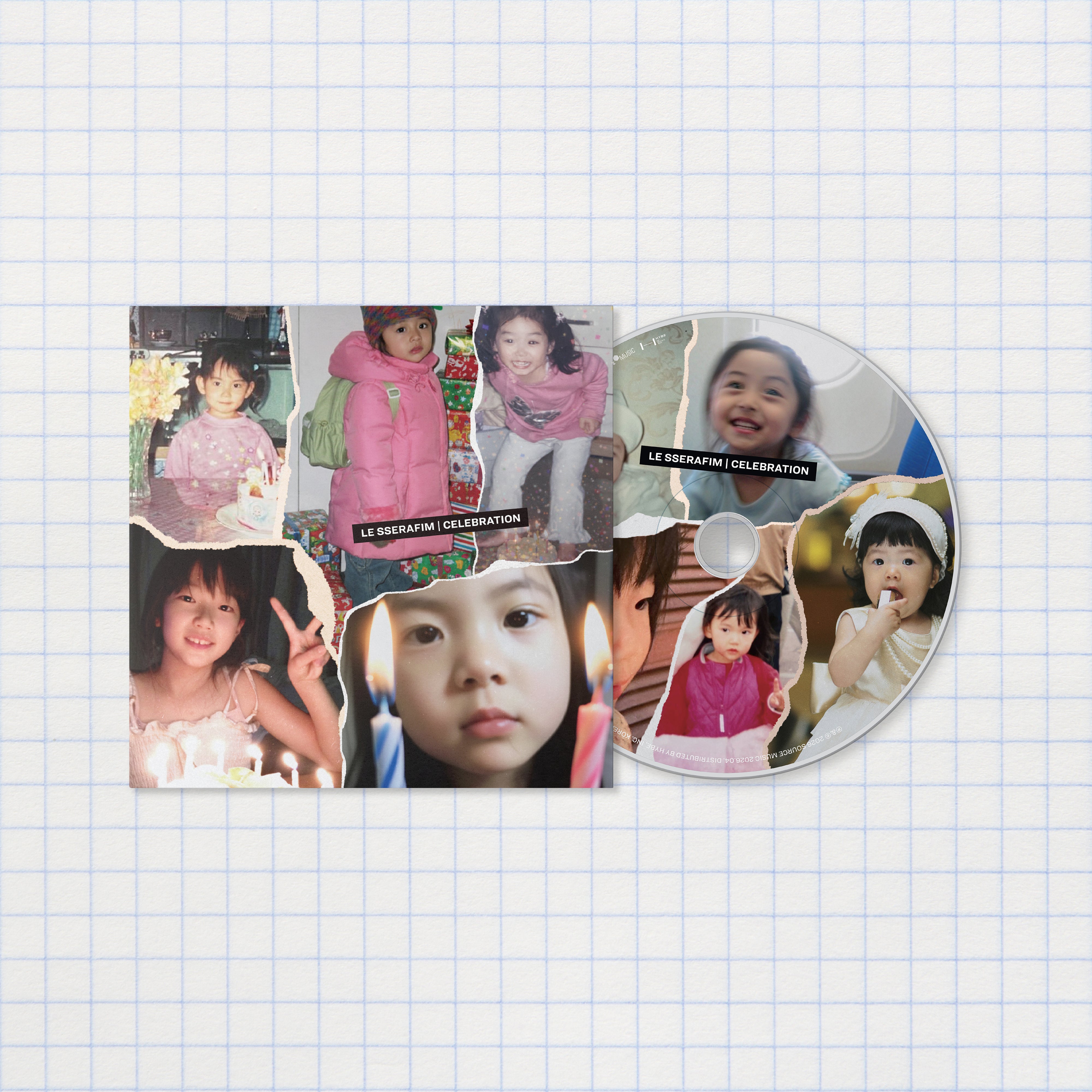 'CELEBRATION' Single CD (LE SSERAFIM ver.)