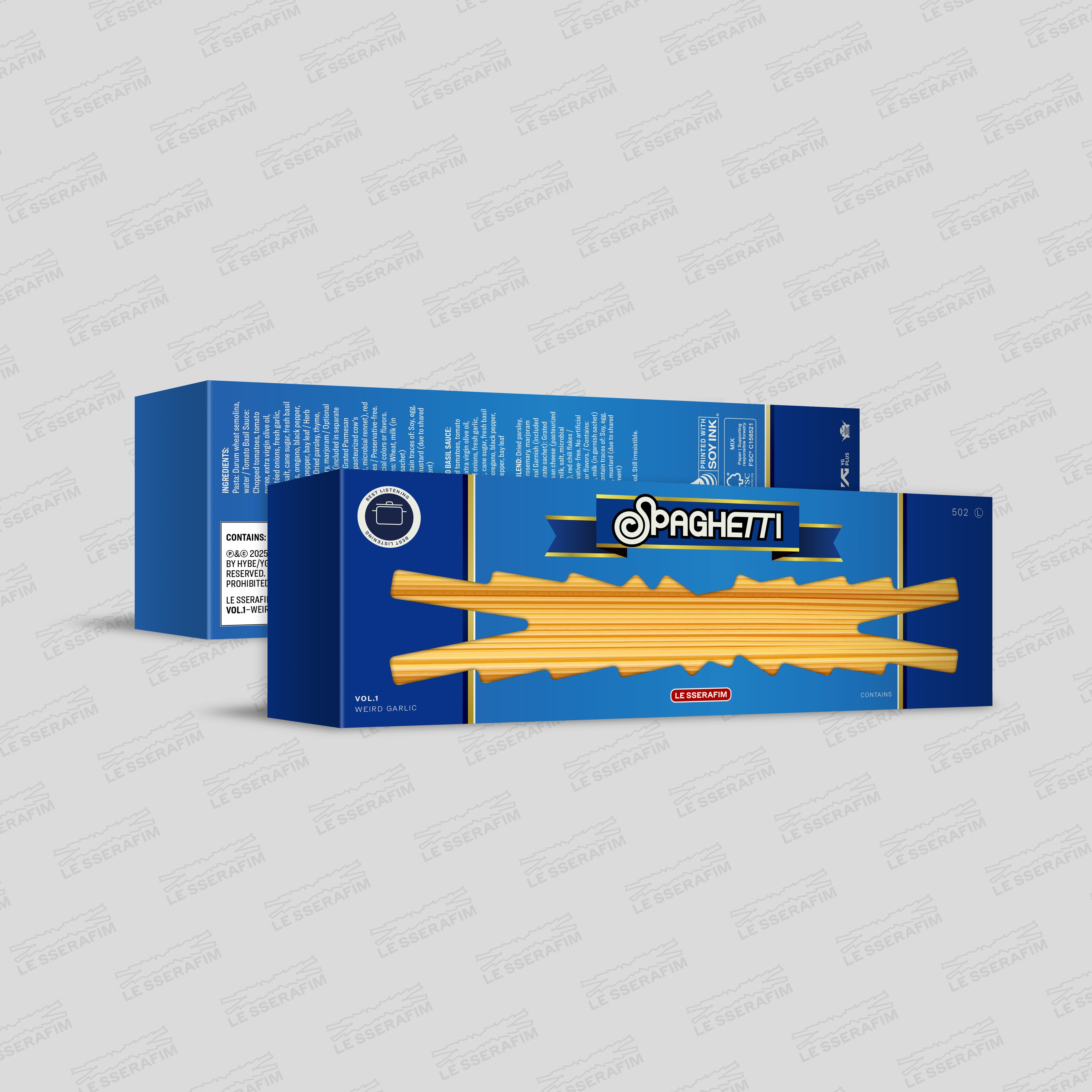 LE SSERAFIM — SPAGHETTI (1st Single Album)