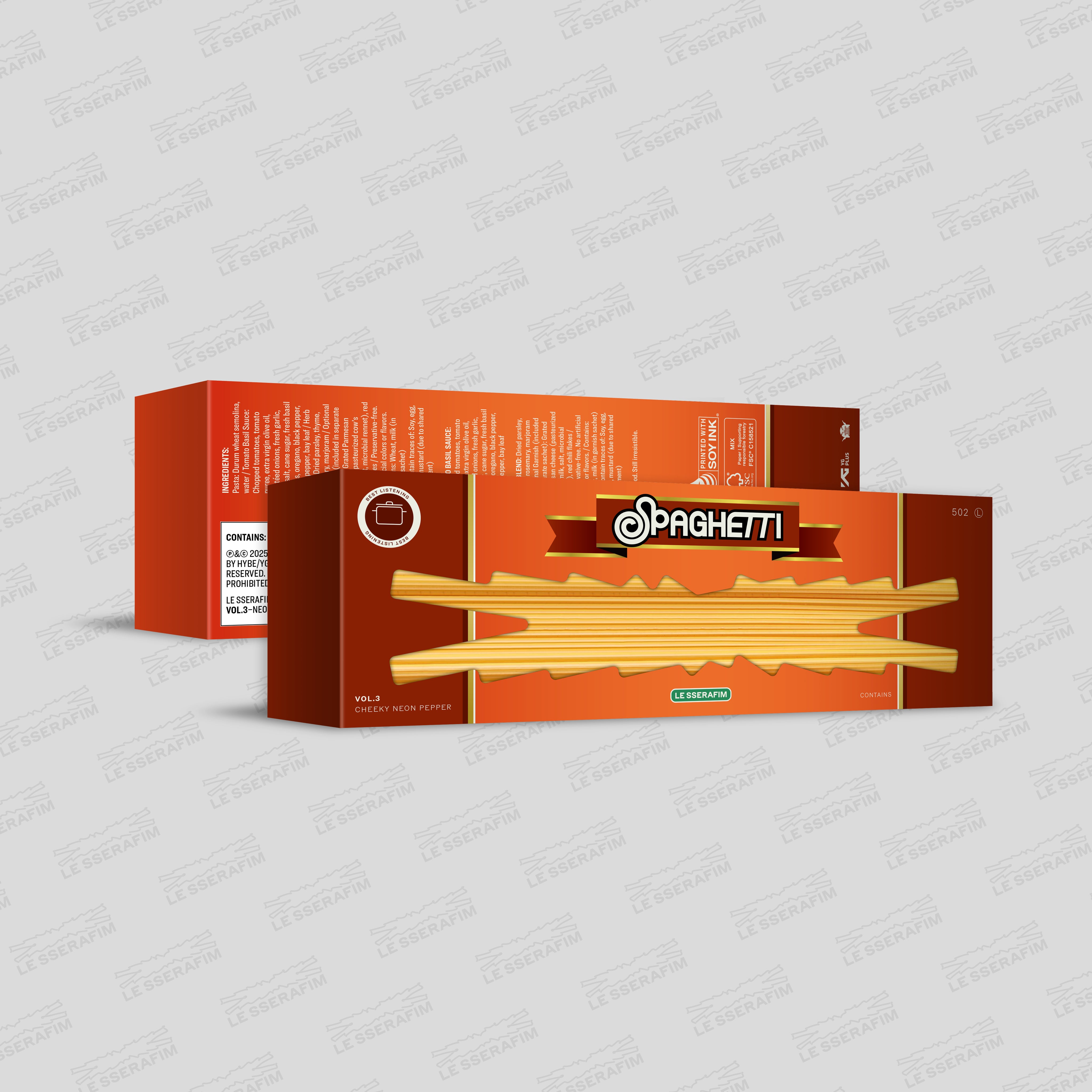 1st Single Album 'SPAGHETTI' - LE SSERAFIM Official Store