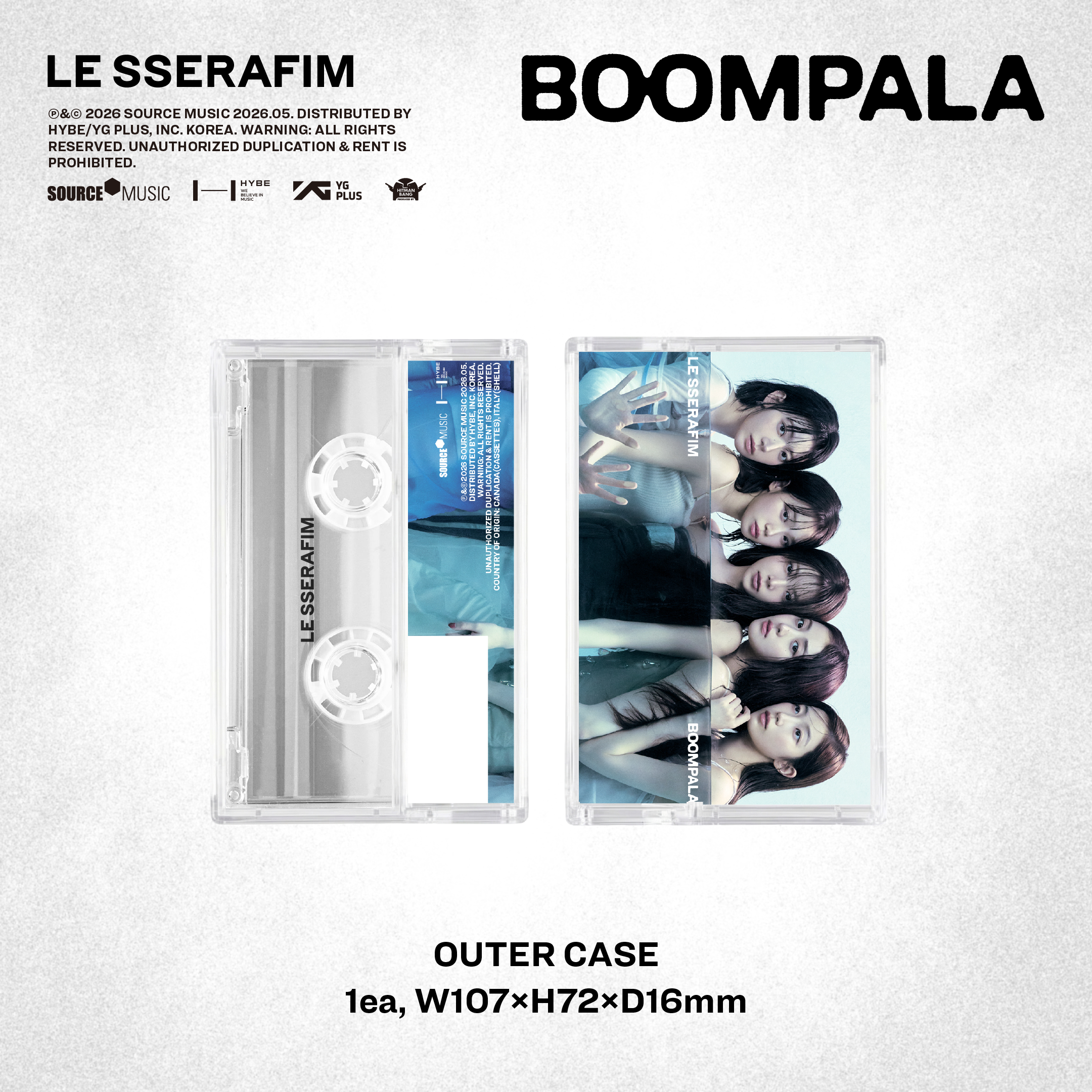 LESSERAFIM ユンジン BOOMPALA サノク 1週目 トレカ ルセラフィム