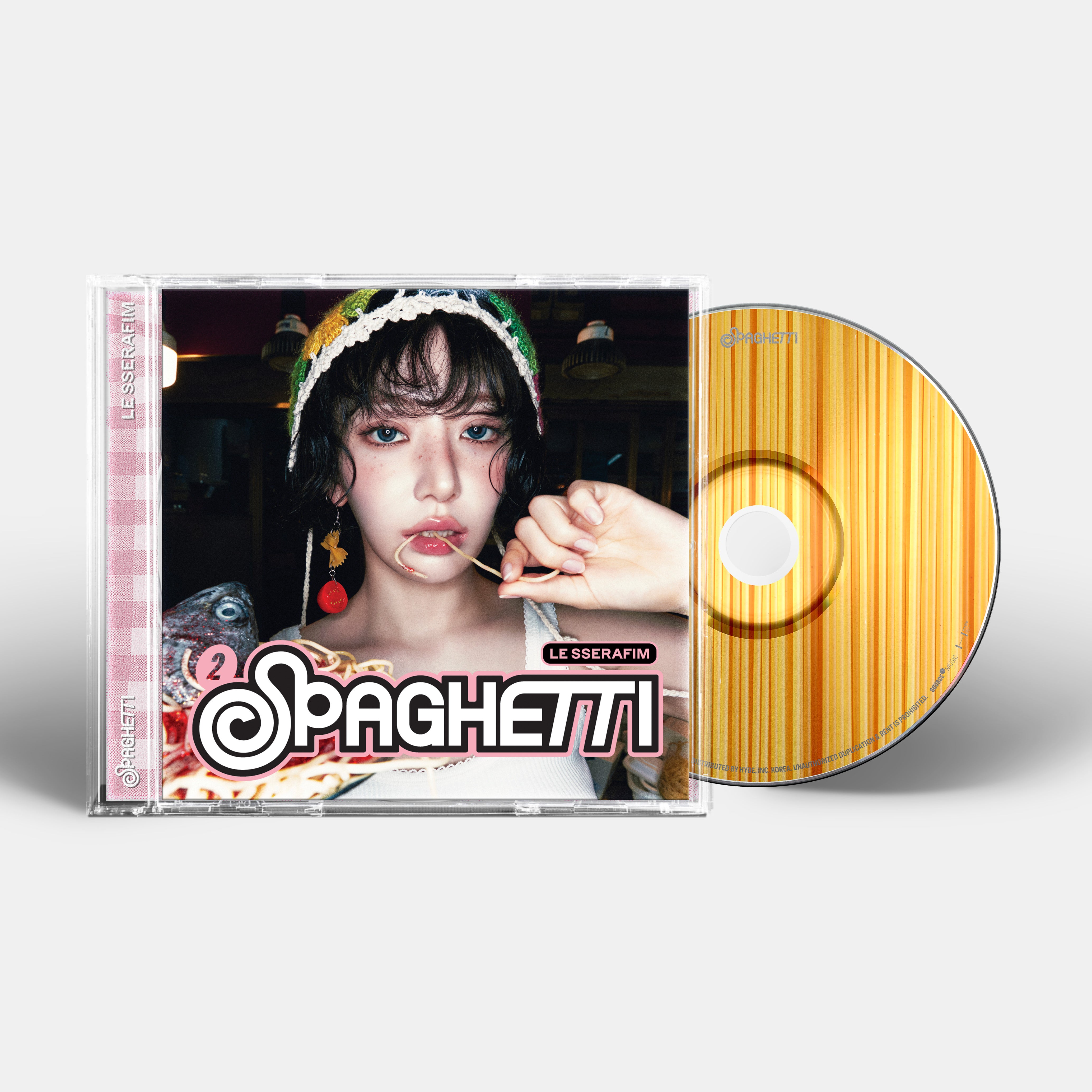 1st Single Album 'SPAGHETTI' Single CD (Spaghetti ver.)