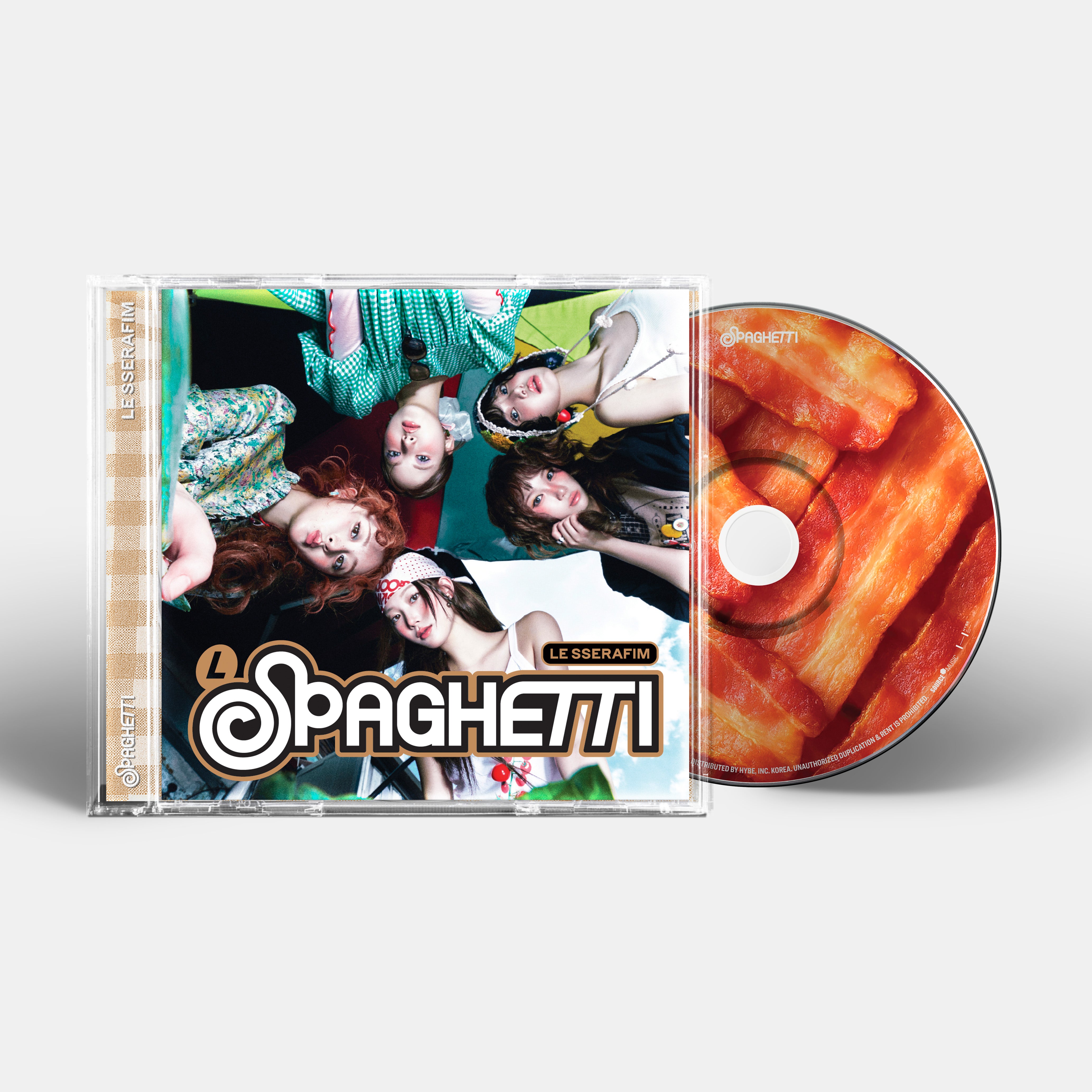 1st Single Album 'SPAGHETTI' Single CD (Bacon ver.)