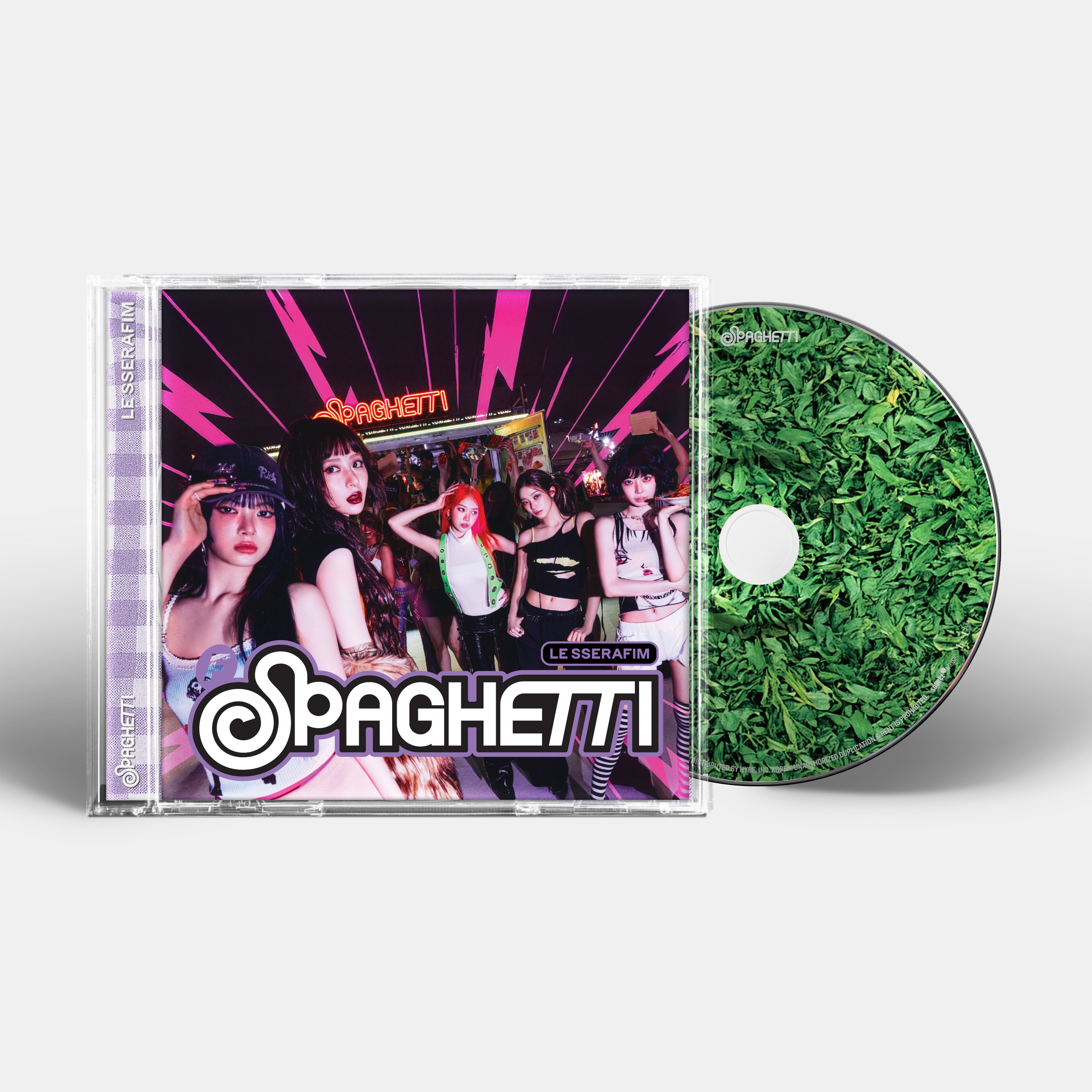 1st Single Album 'SPAGHETTI' Single CD (Parsley ver.)