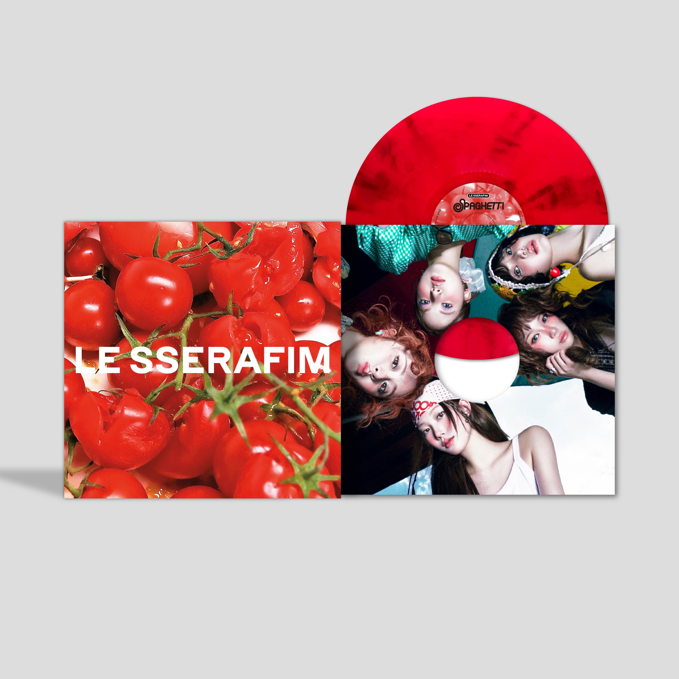 1st Single Album "SPAGHETTI" Vinyl [Tomato Red] (D2C Exclusive)