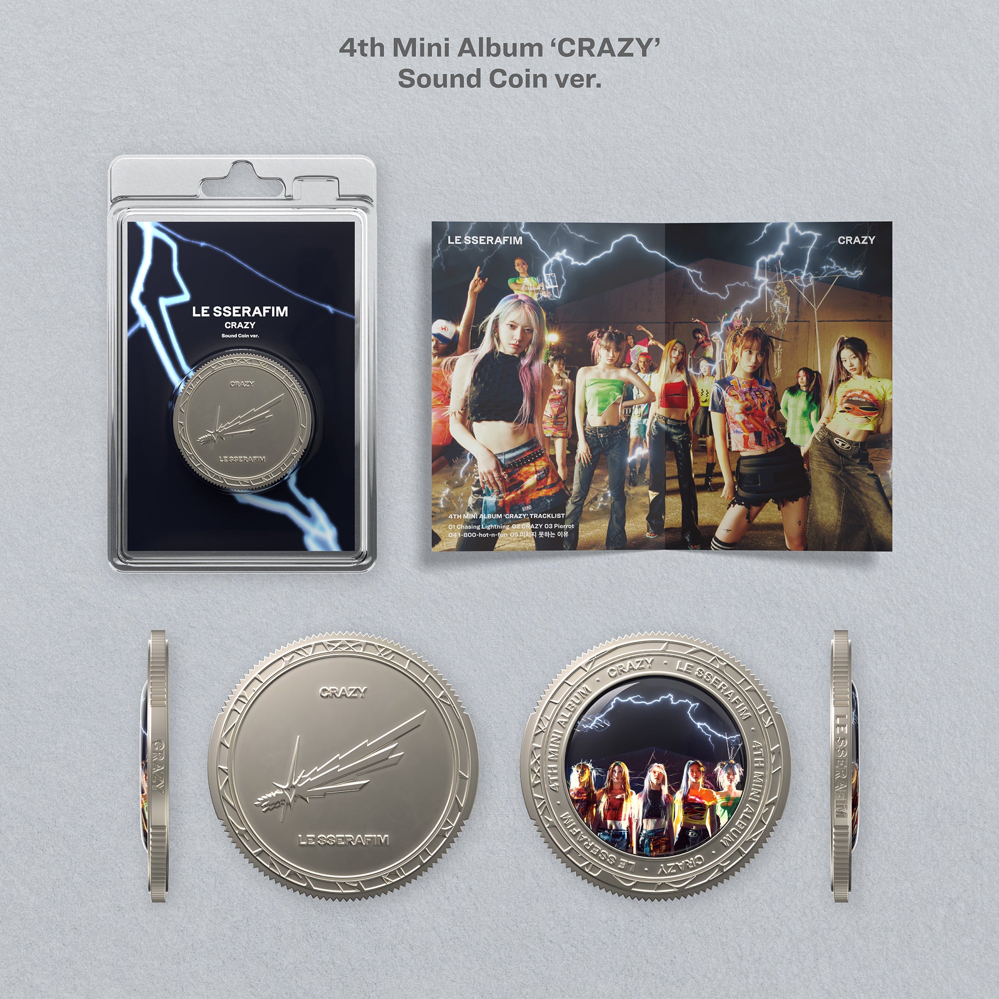 4th Mini Album 'CRAZY' (Sound Coin ver.)