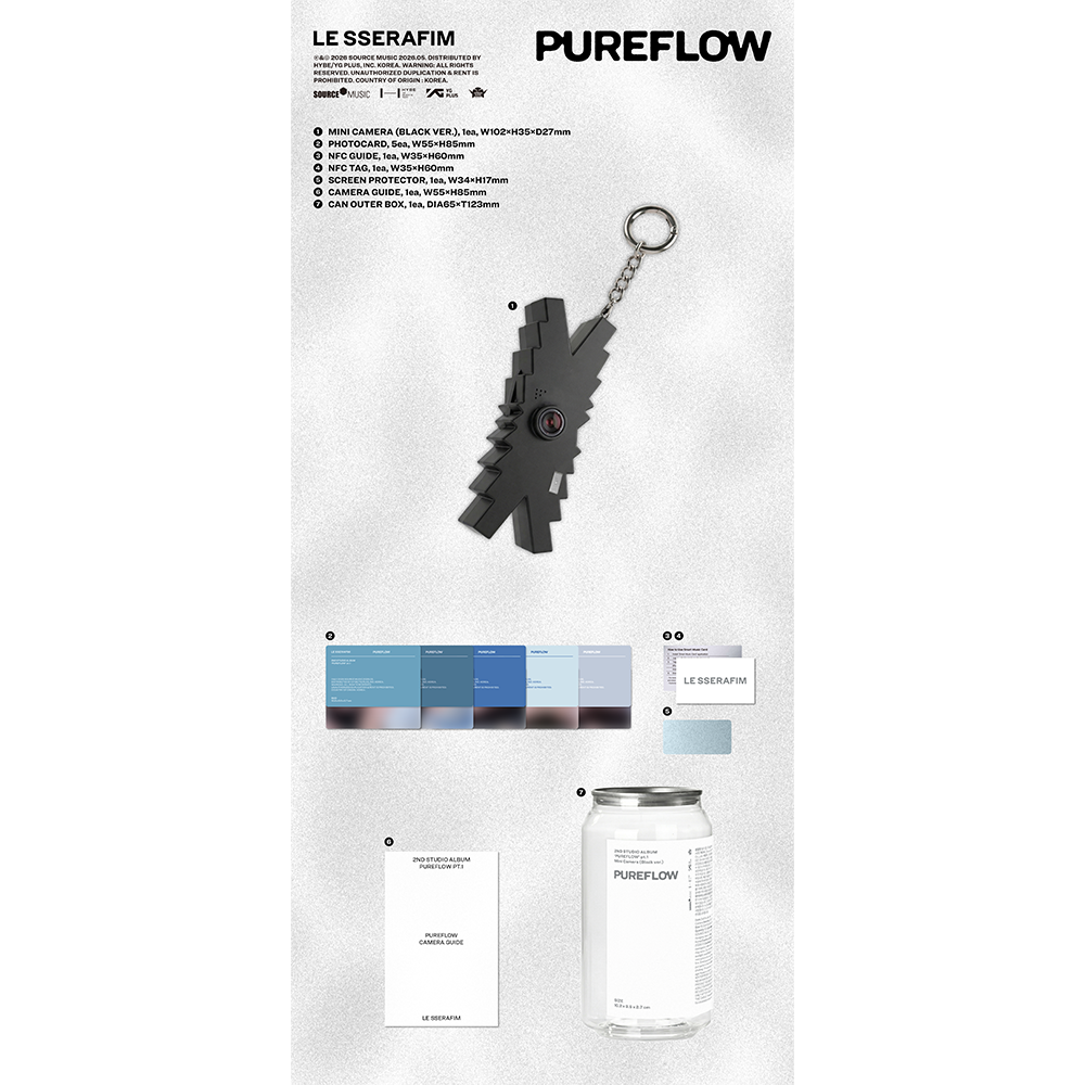2nd Studio Album 'PUREFLOW' pt.1 - LE SSERAFIM Official Store 2nd Studio Album 'PUREFLOW' pt.1 - LE SSERAFIM Official Store