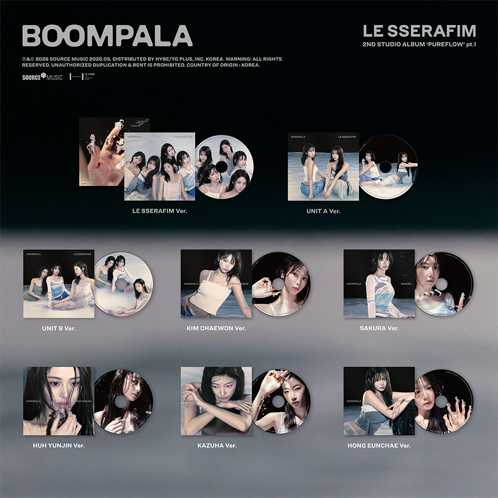 'BOOMPALA' Single CD (KIM CHAEWON ver.)