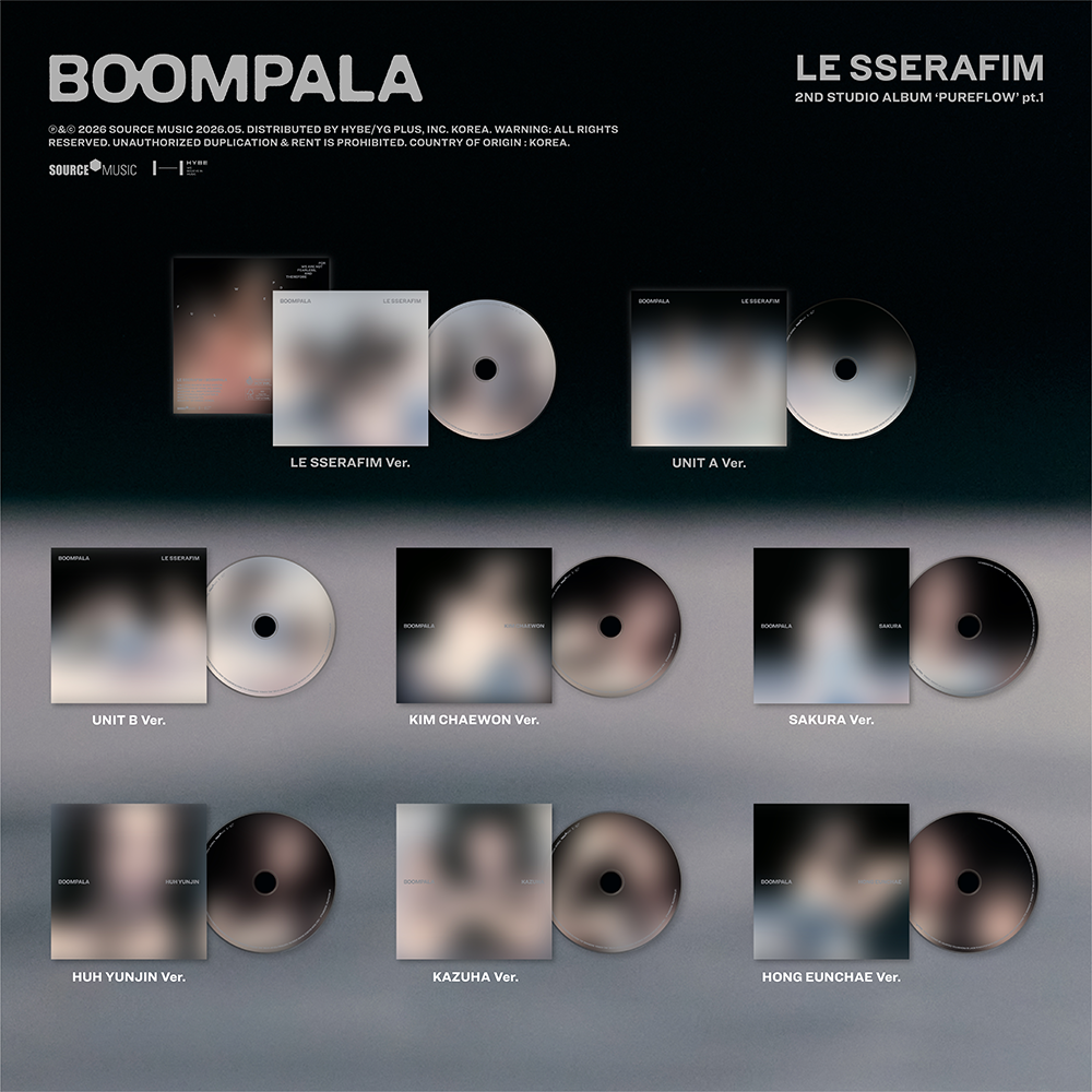 'BOOMPALA' Single CD (KIM CHAEWON ver.)