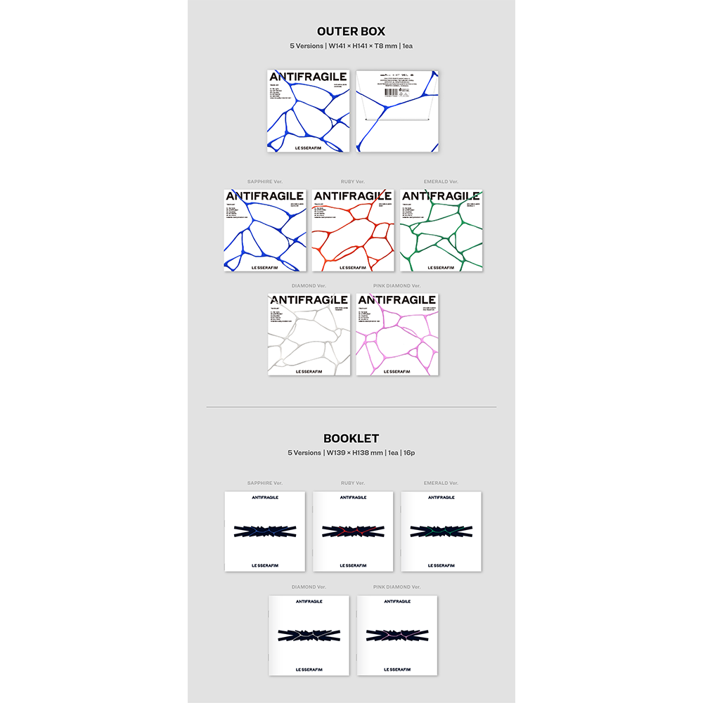 2nd Mini Album 'ANTIFRAGILE' (COMPACT Ver.) 2
