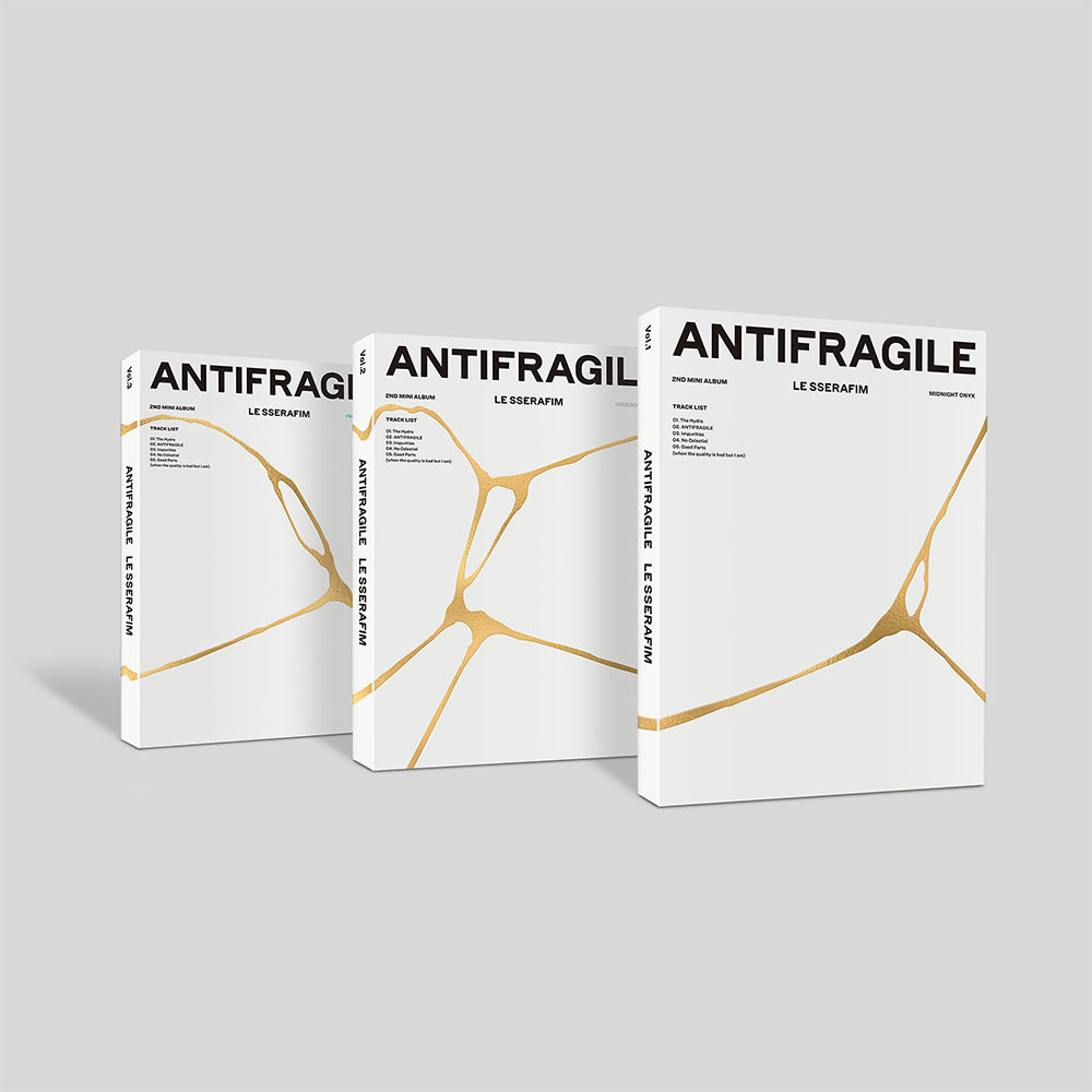 2nd Mini Album 'ANTIFRAGILE' MIDNIGHT ONYX - LE SSERAFIM Official 2nd Mini Album 'ANTIFRAGILE' MIDNIGHT ONYX - LE SSERAFIM Official