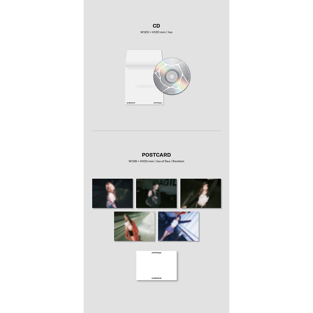 2nd Mini Album 'ANTIFRAGILE' (COMPACT Ver.) 3